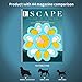 LC-dolida Puppy Treat Dispenser Dog Toys-Plastic Dog Food Puzzle Toys Bowl With Non-Slip/Increase Iq/Interactive Slow Dispensing Feeding Pet Dog Training Games Feeder For Mini Dog Puppies