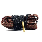 CESAPAY Bore snake gun pistol cleaner Gun Snake Rifle/Pistol/Shotgun/Pistol Bore Cleaning Kit (G10 : .243 Cal & 6mm) …