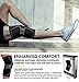 SB SOX Compression Knee Brace - Great Support That Stays in Place - Perfect for Recovery, Everyday Use - Best Treatment for Pain Relief, Meniscus Tear, Arthritis (Black/Gray, X-Large)