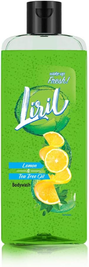 Liril Lemon And Tea Tree Oil Body Wash, Shower Gel For Everyday Use, 250 Ml