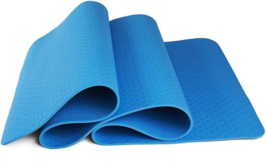 blue workout mats