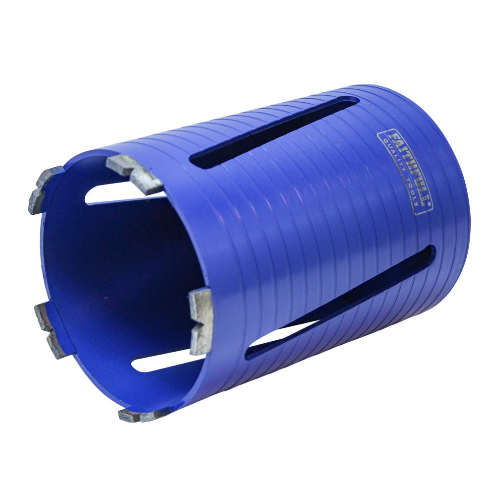 Faithfull FAIDCD107 Dry Diamond Core Bit, Blue, 107 mm x 150 mm