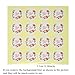 Honbay 20 Sheets 320pcs Thank You Floral Flower Stickers Round Sticker Labels Self-Adhesive Seal Sticker Decorative Sticker Baking Stickers for Scrapbooking, Cookies Packaging, Envelopes, etc