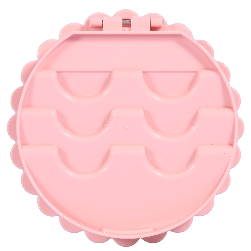 Lash Mirror, Lash Storage Organizer Eyelash Case Lash Case Lash Extension Organizers Eyelash Storage Case False Eyelashes Storage Case Organizer 1pc Flower Shape Travel Portable Fake Lashes Carry Box