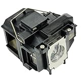 eWorldlamp EPSON ELPLP67 V13H010L67 high quality Projector Lamp Bulb with housing Replacement