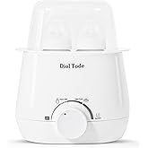 Bottle Warmer, Fast Baby Bottle Warmer for Breastmilk or Formula, 8-in-1 Milk Warmer for Baby, Smart Temperature Control, Sterili-zing, Heat Food, Double Bottle Warmer for All Bottles