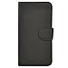 Moto G Case, Abacus24-7 Motorola Moto G Wallet Case, Leather Moto G Flip Cover with Card Holder and Kickstand - Black Flip Case for Motorola Moto G (1st Gen) Phone
