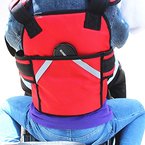 Superdream Children Motorcycle Safety Seats Belt Harness for Riding Horseback Snowmobile (Red) - Thumbnail 4