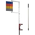SyingHwan Wall Mounted Vertical Jump Measurement Tool,Adjustable Height Vertical Jump Tester,Vertical Jump Measurement Test Stick Pole