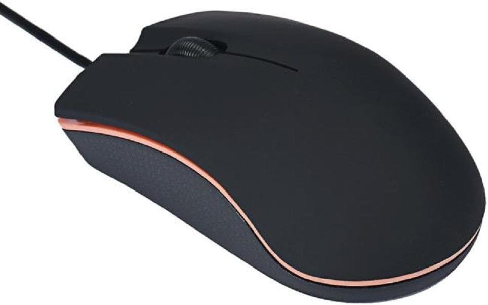 Kikisale Optical USB Wired Mouse Mice For PC Laptop Computer