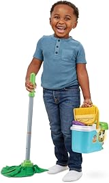 LeapFrog Clean Sweep Mop & Bucket Interactive Pretend Play Set view 5