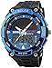 Fanmis Men's Solar Powered Casual Quartz Watch Digital & Analog Multifunctional Sports Watch Blue