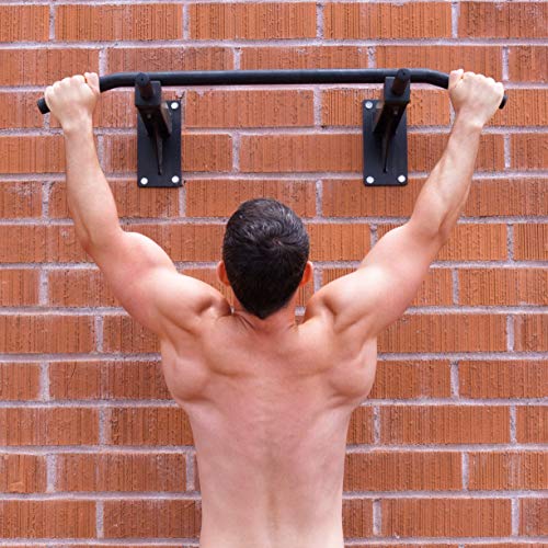 Prosource Fit WallMounted PullUp / ChinUp Bar, Heavy Duty 300 lb