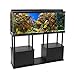 Aquatic Fundamentals Black Aquarium Stand with Shelf – for 55 Gallon Tanks, 14.5 INthumb 2