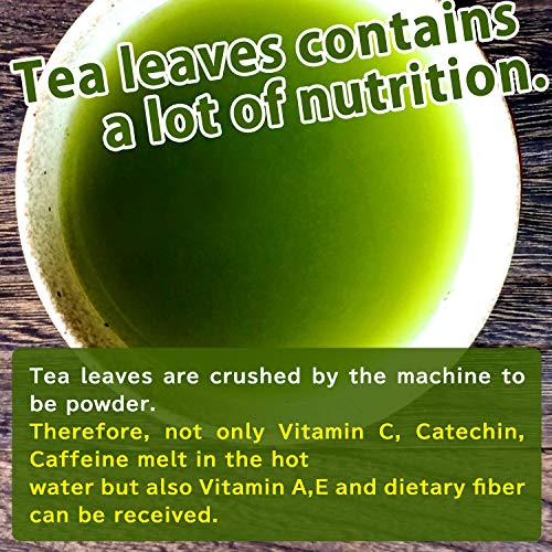 Organic Green tea Powder, Instant Sencha Powder, Konacha, Sushicha, Japanese Tea, 80g Bag
