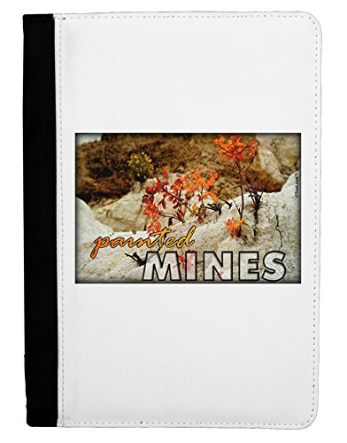 TooLoud CO Painted Mines with Text Ipad Mini Fold Stand Case - Black
