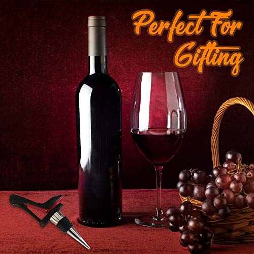 Trovety-Wine-Stopper-Black-Shoe-Elegant-High-Heels-Cork-for-Women-Bachelorette-Party-Decor-Decorative-Stainless-Steel-Beverage-Topper-Reusable-Champagne-Bottle-Plugs-Gift-for-Alcohol-Lovers