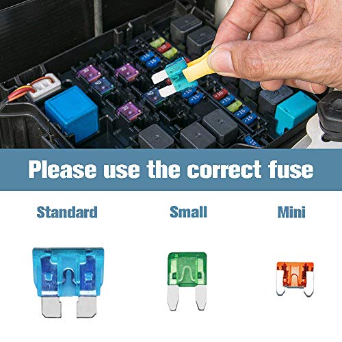 282PcsCar Fuses Assortment Kit,BladeType Automotive Fuses,Automotive