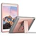 iPad Pro 9.7 Case, YOUMAKER Full-Body Heavy Duty Protective Case with Kickstand and Built-in Screen Protector for Apple iPad Pro 9.7 inch - Rose Gold/Gray