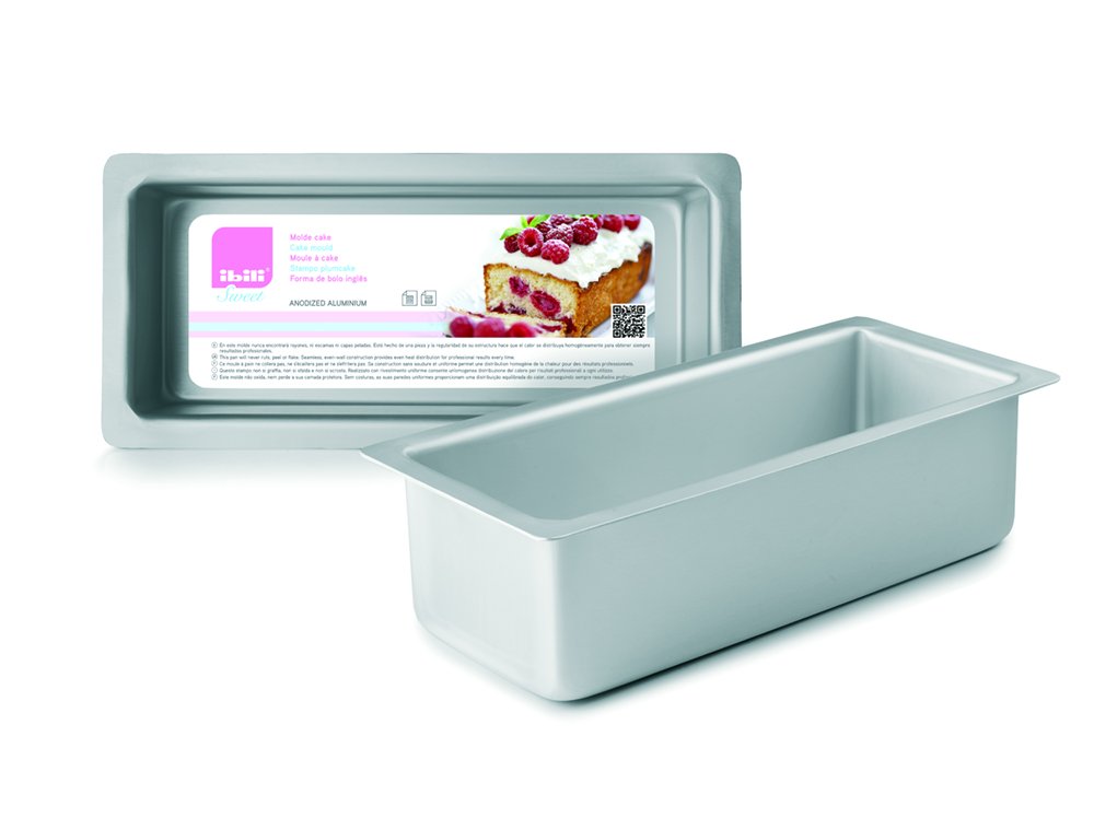 Ibili Cake Mould 25 cm, Aluminium, Metallic, 25 x 10 x 8 cm