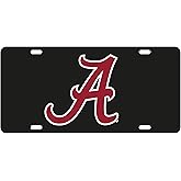 Decorvo College License Plate Acrylic Tag - Car Truck Accessory (Alabama Logo)
