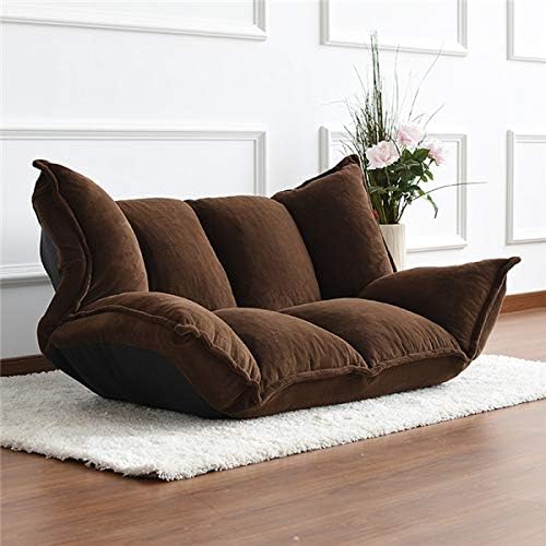 YAOHM Floor Furniture Reclining Japanese Futon Sofa Bed Modern Folding Adjustable Sleeper Chaise Lounge Recliner For Living Room Sofa,6