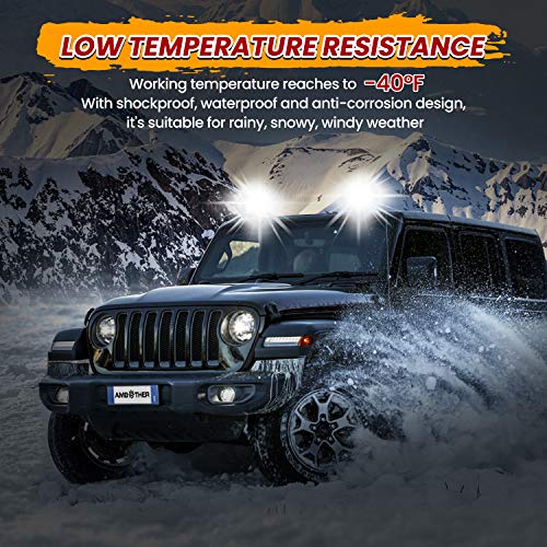 4 AMBOTHER+Light+4+Inch+Amber+White