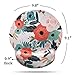 Ergonomic Mouse Pad with Wrist Support,Dooke Cute Wrist Pad with Non-Slip Rubber Base for Computer, Laptop, Home Office Gaming, Working, Easy Typing & Pain Relief Flower