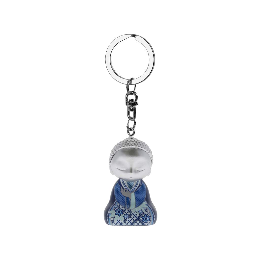 Little Buddha Key Ring Balance the Mind English Version