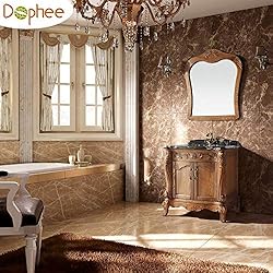 dophee 12Pcs Antique Brass Drawer Pulls, Small