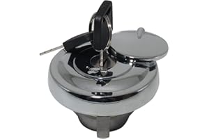 KIMLLAM Gas caps and gas cap keys motorcycle fuel cap gas cap for Yamaha XV1600 XVS125 XVS250 XVS650 XVS1100 XVZ1300,XVS950 V-Star,XV1700 Road Star for Kawasaki VN1700 Vulcan 1700,VN900 Vulcan 900 51049-5004