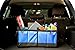 ANTEQI Trunk Organizer With Rope Handles,Compartment Board Foldable Great For Home,Car, SUV (Blue-1)