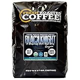 Black Knight Decaf Organic Fair Trade Coffee, Whole Bean, Water Decaf, Fresh Roasted Coffee LLC. (5 LB)