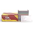 CDL Study Cards 2025-2026: Commercial Drivers License Exam Prep with Practice Test Questions [Full Color Cards]