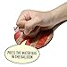 6pcs Self-Inflating Balloon Decoration Hanging Ornaments/Pendants for Christmas/Holiday Tree 3.1” (8cm), Assorted Color