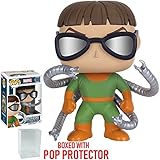 Funko Pop! Marvel Doctor Octopus Vinyl Figure (Bundled with Pop BOX PROTECTOR CASE)