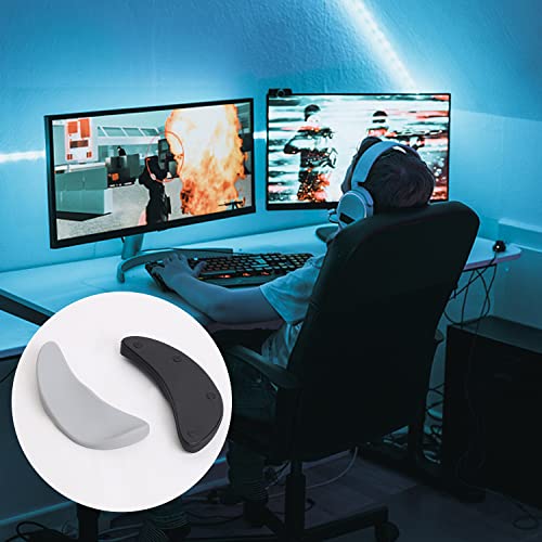 MOSROAD 2 Pieces Gliding Palm Rest, Ergonomic Mouse Wrist Rest, Sliding