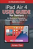 iPad Air 4 User Guide for Seniors: An Illustrative