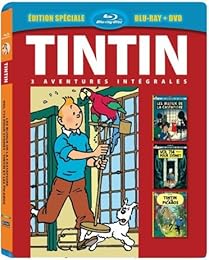 Tintin - 3 Aventures - Vol. 7 : Les Bijoux De La Castafiore + Vol 714 Pour Sidney + Tintin Et Les Picaros+ Dvd