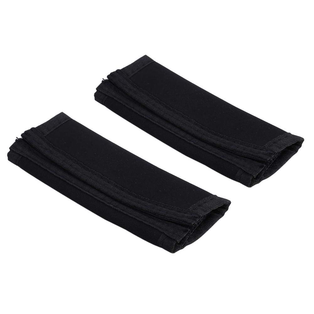 2pcs Child Pushchair Handle Grip, Black Child Baby Handle Cover for Pram Pushchair Stroller