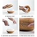 MIIRROR 300ml Essential Oil Diffuser for Aromatherapy & Ultrasonic Cool Mist Air Humidifier - Filter Free: Best Personal Aroma Diffuser for Office, Home, Bedroom, Kids & Baby Room and Yoga Spa- Wood