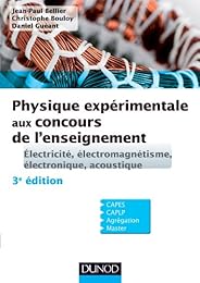 Physique expérimentale aux concours de l'enseignement