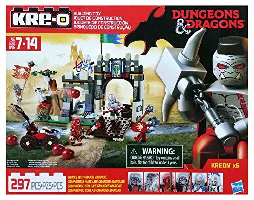 KRE-O Dungeons & Dragons Knight's Fortress Building Block Set with 6 Kreons