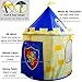 Nona Active Knight Castle Play Tent Set for Kids - Foldable with Easy Setup Plus Foam Sword and Shield, and a Red Cape