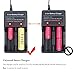 Rechargeable 16340 CR123A Battery, Veeki 16340 RCR123A 3.7V 650mAh Protected Li-ion 16340 Batteries for High Drain Device (8pc+charger)