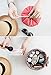 OZZOY Fashion Women Makeup Bag Hanging Toiletries Travel Kit Jewelry Organizer Cosmetic Bag Wth a Mini Bag (Pink)
