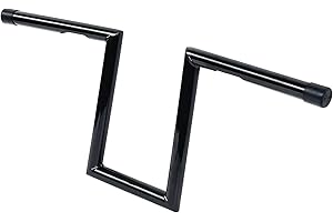 10 inch Rise 1'' Drag Bar 25mm Handlebar Ape Hanger Narrow style 24.5 "length For Harley Sportster Dyna Softail Bobber Brat C