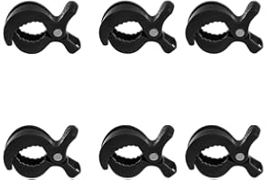 Changyeah 6 PCS Universal Buggy Pram Pegs to Hooks Muslin and Toys Sun Shade to Canopy for Blanket Clamp, Stroller Pegs to Ho