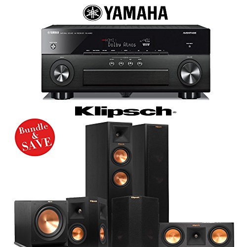 Klipsch-RP-250F-Reference-Premiere-51-Home-Theater-System-with-Yamaha-RX-A860BL-AV-Receiver