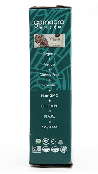 GOMACRO – ORGANIC MACROBAR PROTEIN DECADENCE DARK CHOCOLATE + ALMONDS – 4 BARS